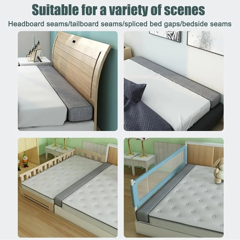 Bed Extender Headboard Pillow Mattress Bed Gap Filler Closed Gap between Mattress Headboard and Wall Bench Cushion Sofa Pad