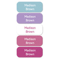 120pcs Custom Name Stickers 2 Sheets Waterproof Labels for School Supplies, Clothing, Lunch Boxes, Water Bottles, Daycare