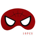 32/28/10 Pcs/Lot Superhero Mask Cosplay Christmas Halloween  Carnival Party Props  Birthday Felt  Masquerade