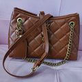 European style this year's new high-end women's diamond grid chain bag versatile for work, black single shoulder crossbody bag