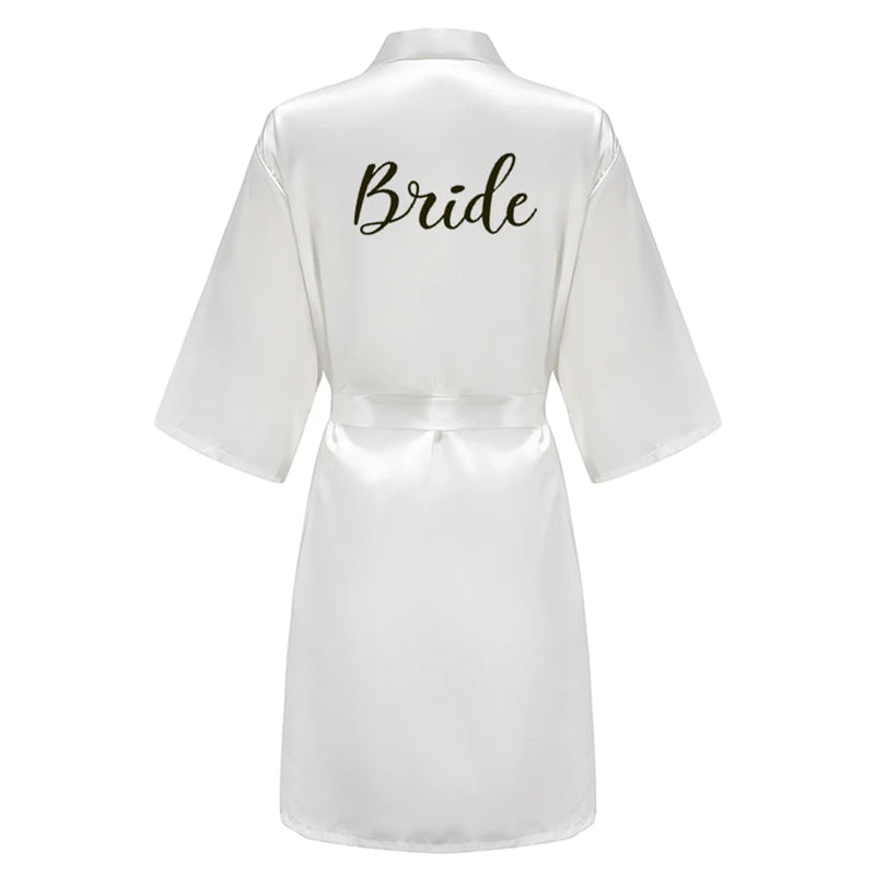 Wedding Bride Bridesmaid Robes for Women Bridal Party | SAMAG