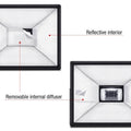 RF17 Universal Flash 30cm Diffuser Light Softbox 20cm Collapsible with Storage Pouch Compatible with Canon Nikon Sony