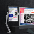 Desk Bed Tablet Stand Adjustable For 4-12.9 Inches Desktop Mobile Phones Tablets Aluminum Arm Mount For iPad Pro Mini Xiaomi Tab
