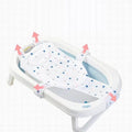 Portable Baby Bath Support Mesh Pad Newborns Bath Tub Seats Net Not Slip Baby Bath Mat Floating Bath Seats Cushions Gift