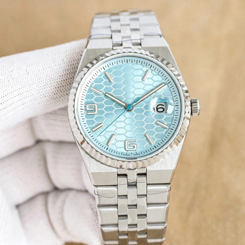 New Men Customized 904L Steel Automatic Mechanical Watch 40mm Luxury Clock Fashion 10bar Waterproof Date Watch For Man Adjustabl