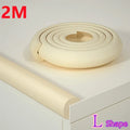 2M Baby Safety Soft Anti-Collision Foam Strip Home Table Corner Protector Tape Table Edge Protector for Baby Protection Products