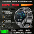 New 1400mAh Battery Sports Smart Watch 1.7” SOS+Flashlight Exercise Record Bluetooth Call Waterproof Health Watch For Android iO
