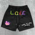 Summer New Style Men's Shorts with 3D Letter Pattern | SAMAG