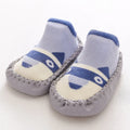 Baby Shoes Cotton Floor Socks Shoes Cartoon Cute Baby First Walkers Toddler Shoes Girl Boys Kids Soft  PU Sole Shoe Anti-slip