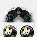 10x25 Compact Binoculars for Adults and Kids, Large View Waterproof Small Binoculars with Low Light Vision BAK4 Prism FMC Lens