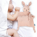 Baby Security Blanket Soft Cotton Muslin Comforter for Newborn Infant Sleeping Snuggle Toy Stuffed Animal Soothe Appease Towel