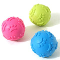 Dogs Interactive Toys Soft TPR Toys for Dog Pet Teeth Cleaning Bite Resistance Squeaky Dog Ball Toy