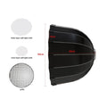 135W Bowens Reflector Video Studio Honeycomb Softbox Photography Light Dimmable LED Light Flash Studio Lighting 3000-6000K