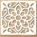 12 PCS Hanging Room Divider Decorative Thick Wall Screen Panels Floral Carving Pattern Hollow Out Design for Bedroom Living Dini