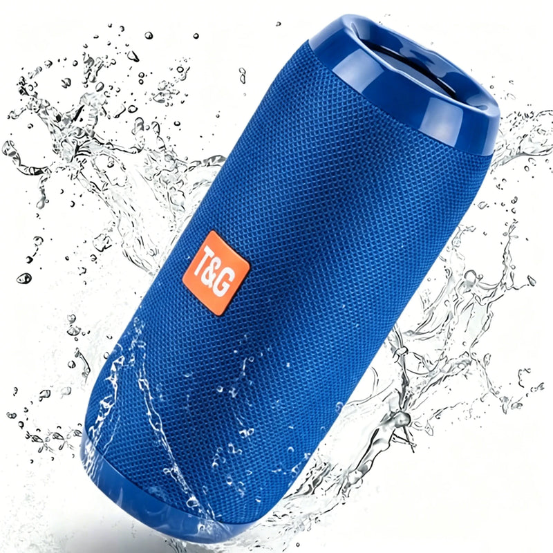 TG117 Bluetooth Portable Wireless Speaker, IPX4 Waterproof, TWS Stereo Sound, Support TF Card & USB Playback, Connect Phone Tablet TV, Outdoor Wireless Audio Speaker, Ideal Birthday, Thanksgiving, Christmas Party Gift