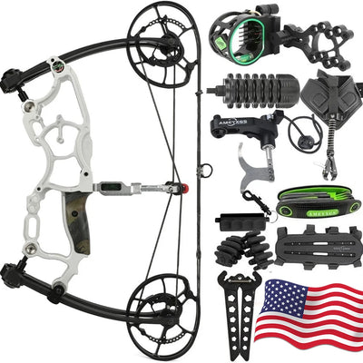 Archery Compound Bow Dual - Use Kit for Steel Ball & Arrow | SAMAG