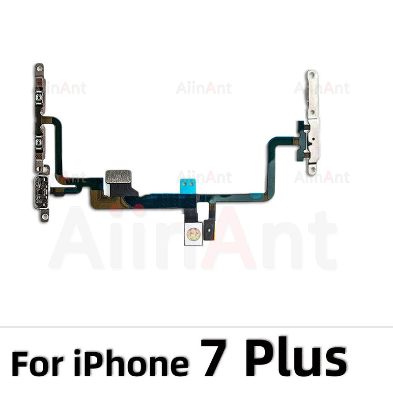 AiinAnt Power Volume Buttos Flash Light Power Flex Cable For iPhone 11 Pro X XR Xs Max SE 7 8 Plus SE 2 3 2020 2022 Phone Pars