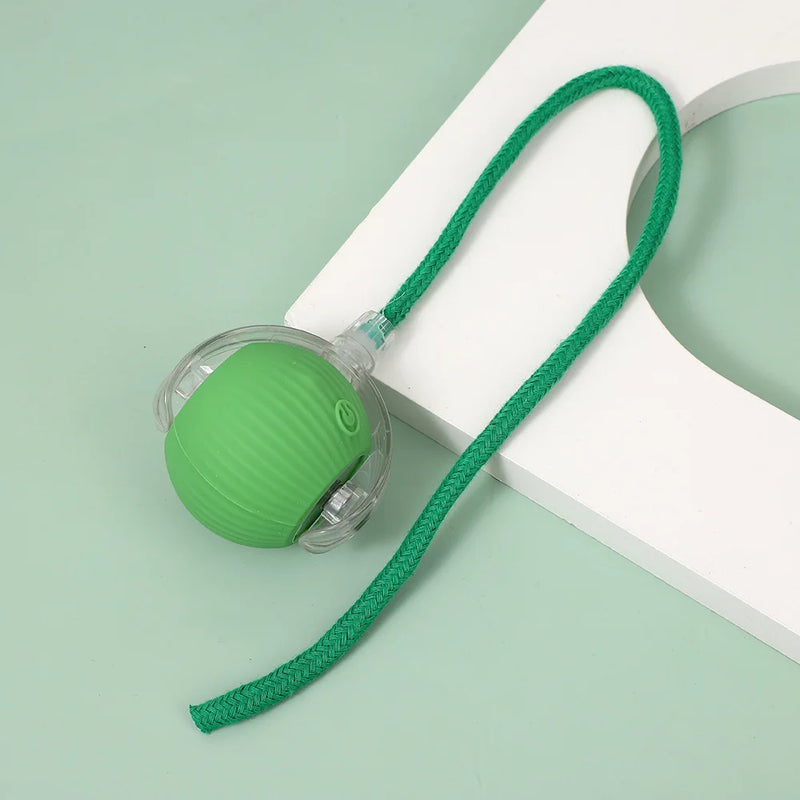 Smart Rolling Ball Cat Toy Interactive Self Play Bite Resistant Pet Toys for Cats Entertainment Boredom Relief Pet Supplies Cat