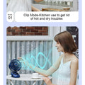 Portable Desktop Wireless Clip-on Electric Fan 2000mAh Battery Outdoor Travel Portable Electric Mini Fan for Baby Stroller Cart