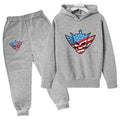 Kids Autumn Spring Fashion Cody WWE Pullover Hoodie+Pants | SAMAG