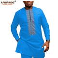 African Men Clothing Casual Tracksuit Dashiki Shirt | SAMAG