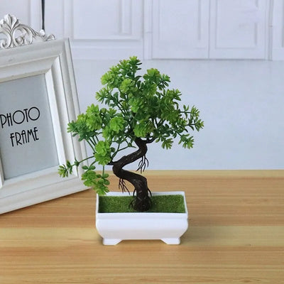 Garden Arrangement Ornaments Plastic Plants Bonsai Small | SAMAG