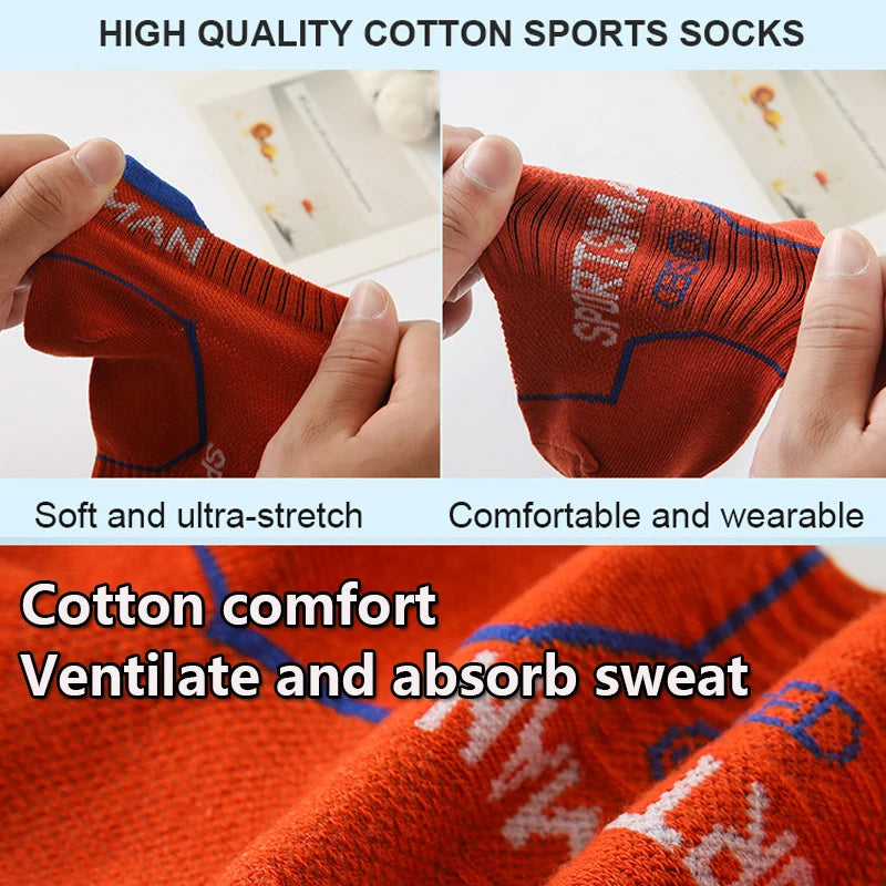 12 Pairs Summer Socks Men's Ankle Running Sports Mesh | SAMAG