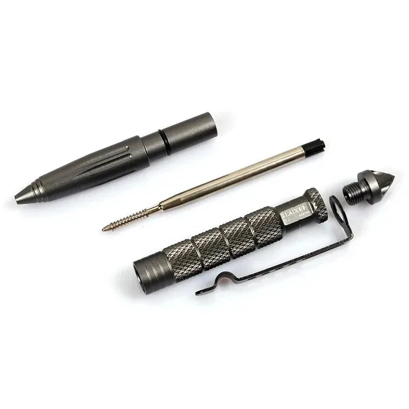 1-5PCS Multi Functional Tactical Pen High Quality Steel Anti Skid Portable Self Defense Pen Aluminum Glass Breaker Survival Tool