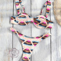 Miyouj Women Swimsuits Print Bathing Suits Push Up Two | SAMAG