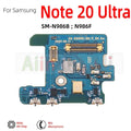 Dock Charger Board Fast Charging Port Flex Cable For Samsung Galaxy Note 10 20 Ultra Plus Lite N971N N770F N976B N981B N986B Ori