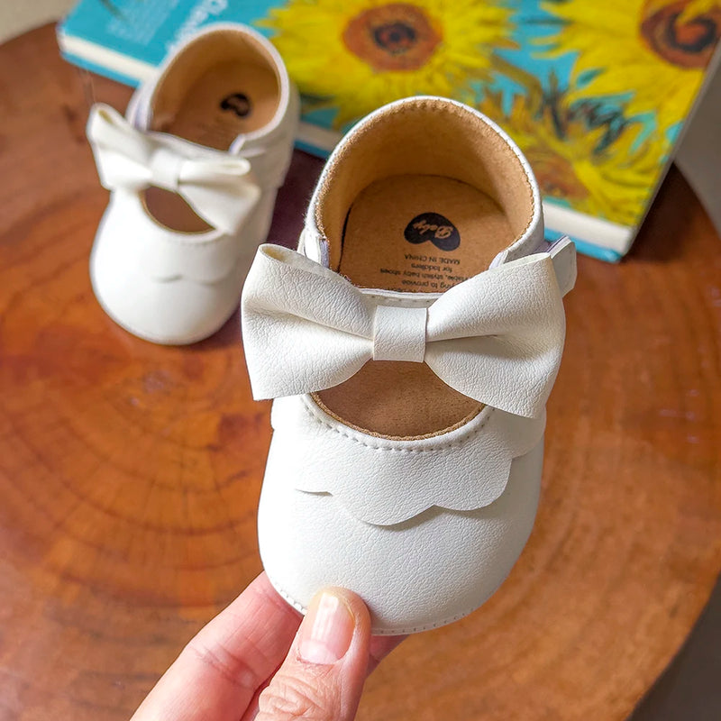 Baby Casual Shoes Infant Toddler Bowknot Non - slip Rubber - View 10 | SAMAG