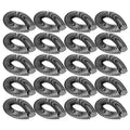 20Pcs Plastic Spiral Binding Coils Spiral Notebook Binding Coils 4"1 Pitch Easy DIY Planner Organizing Black Journal Spines
