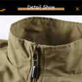 Tops 2025 New Summer Men Outdoor Camping Fishing Webbed Vest Men Sleeveless Many Pocket Tool Gear Loose Thin Vest Male Waistcoat