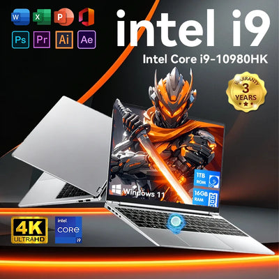 Windows 11 Pro 15.6' Laptop Intel Core I9 10980HK 16GB | SAMAG