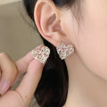 VENTFILLE 925 Sterling Silver CZ Star Moon Asymmetric Hoop Earrings for Women Girls Gold Silver Color Party Jewelry Gifts