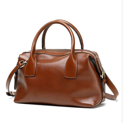 Genuine Leather Women's Bag Vintage Luxury Designer | SAMAG
