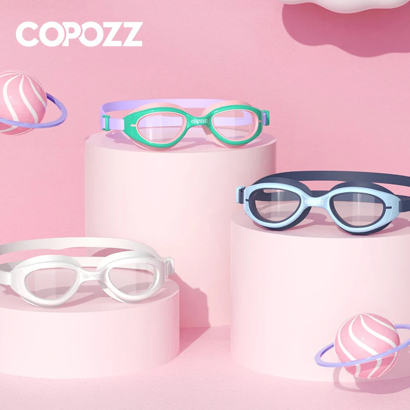 COPOZZ Colorful Swimming Goggles Kids Professional | SAMAG