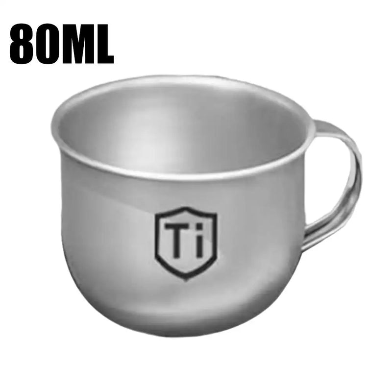 MINI Camping Water Cup Portable Tea Coffee Cup Outdoor Kitchen Equipment Mountaineering Cups 80/220ml