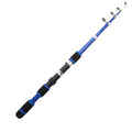 FTK 1.8M Portable Spinning Fishing Rod Reel Full Kits Carbon Fiber Carp Rod Wheel Travel Set Accessory