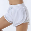 Running Shorts Quick-Dry Breathable Loose-Fitting Two-Layer Yoga Fitness Walk-Off Marathon Running Pants Summer Lining