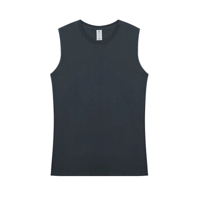 MRMT 2026 Brand New Men's Cotton Tanks Tops Solid Color Undershirt Sleeveless Man T shirt Tank Top Bottoming Men Vests For Male