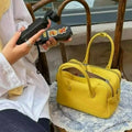 Fashionable and Sophisticated Boston Bag, Large Capacity and Versatile Commuter Handbag, Women's Single-shoulder Crossbody Bag