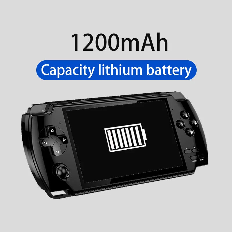 X6Handheld Retro Arcade Game Console Compact Pocket Video Game Player Portable Family Retrogaming Entertainment