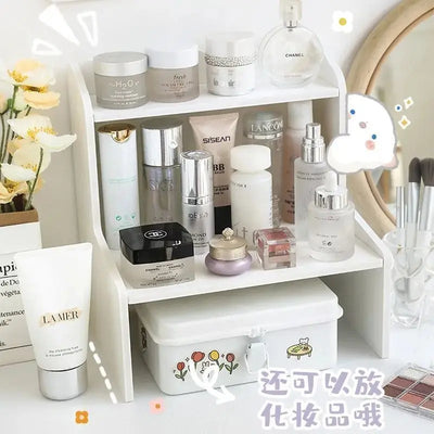INS Desktop Storage Box 2 Layers Home Bedroom Dresser | SAMAG