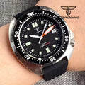 Tandorio 44mm Men's Automatic Mechanical Dive Watch Miyota 8215 PT5000 200M Waterproof Sapphire Glass - Visuel 15 | SAMAG