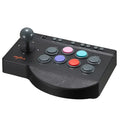 PXN 0082 Arcade Game Controller with Turbo & Macro, 4 Strong Suction Cups, Switchable Joystick D-Pad