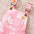 Summer Casual White T-Shirt for Girls with Daisy Print | SAMAG