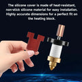 Creality K1C Silicone Sock Ender 3 V3 Silicone Cover Hotend Heat Insulation Case Cover for Ender3 V3 Plus/Ender3 V3 KE/K1C/K1 Ma
