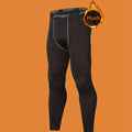 Autumn and winter men's warm suits, elastic training sportswear, high elasticity and freedom, breathable and quick-drying