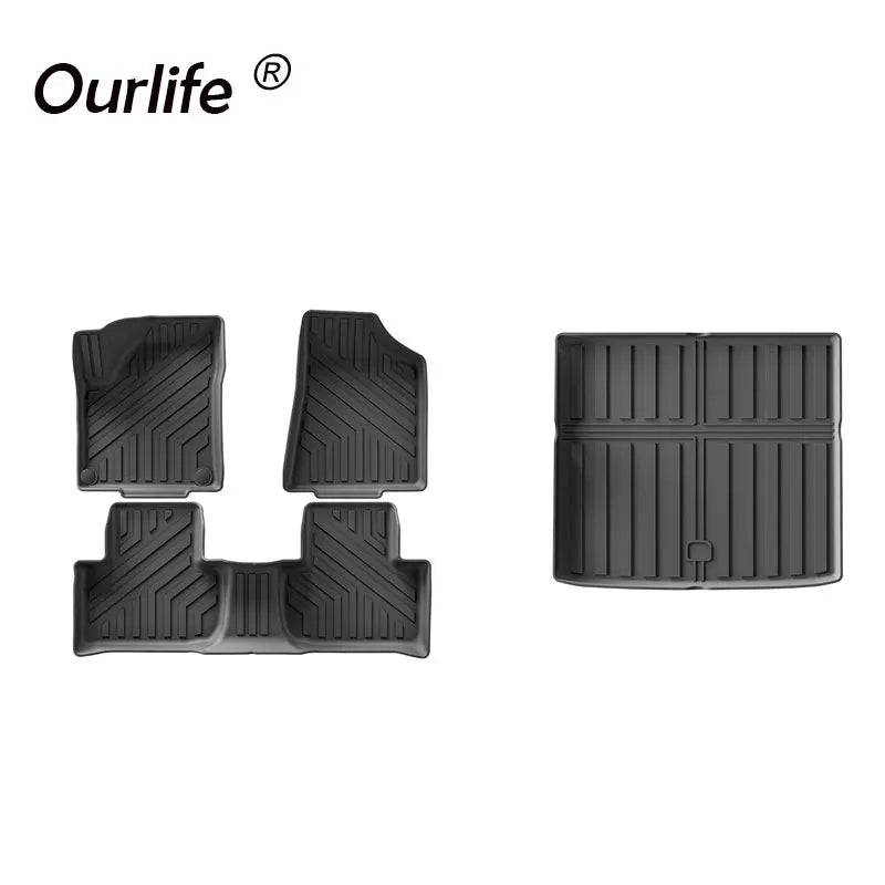 For Lada X-Cross 5 / Bestune T77 2026 2025 2024 Waterproof 3D TPE Car floor Mats or trunk mat Perfect Fit, Odorless Accessories